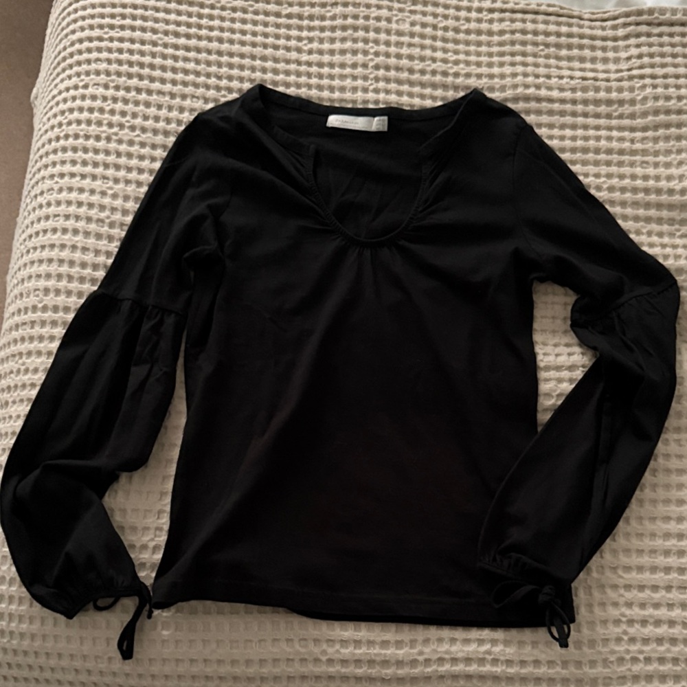 Zara Black Long Sleeve Women's Top